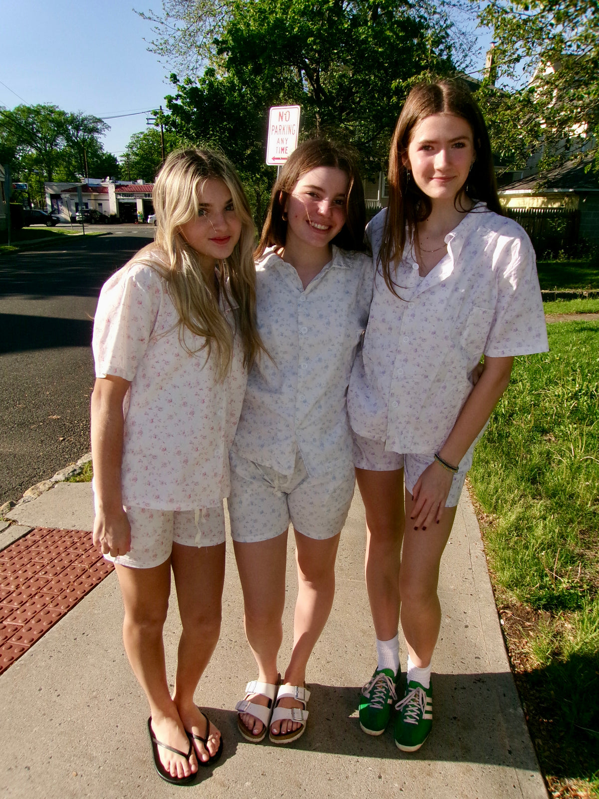 Floral Pajama Set
