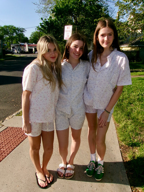 Floral Pajama Set